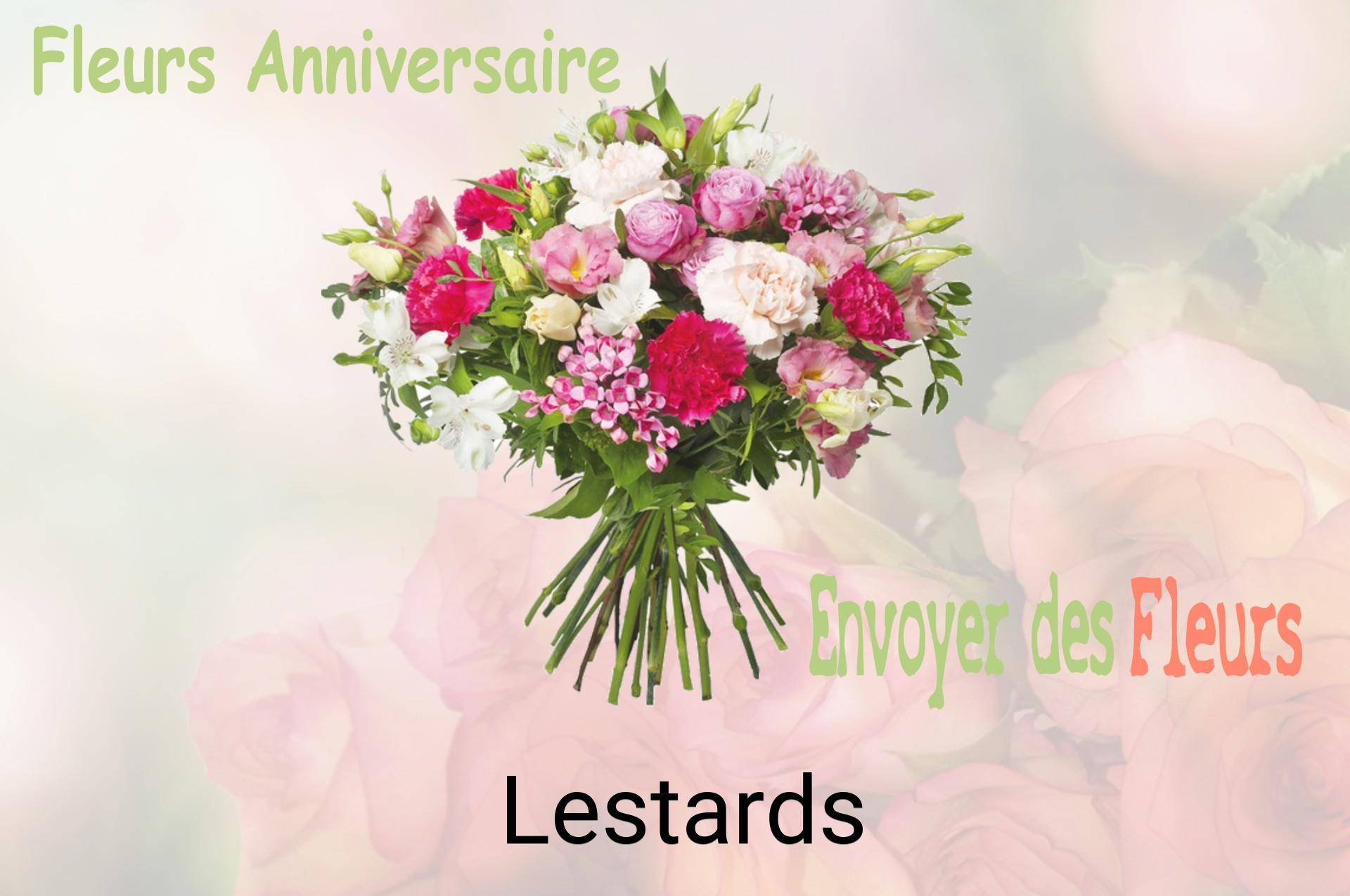 Bouquet de fleurs d’anniversaire livré à Lestards