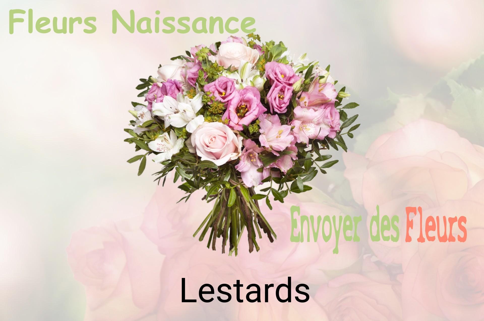 Bouquet de fleurs de naissance livré à Lestards